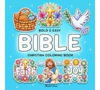 Bible Bold & Easy Christian Coloring Book