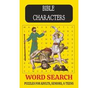 Bible Characters: Challenge yourself with this 50 Bible Character-themed word search puzzle •An easy to carry 6x9 inches (15.24 x 22.86 cm) compact book