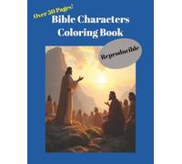 Bible Characters Coloring Book: Reproducible