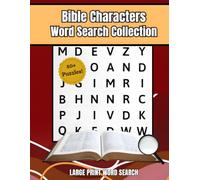 Bible Characters Word Search Collection: Large Word Search Puzzles Featuring 495 Biblical Names from Scripture | Biblical Characters Games | Gifts for ... Study Enthusiasts | 8.5x11 in, 110 PAGES