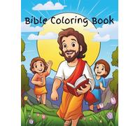 Bible Coloring Book by The Crayon Crew: Fun and Faith-Filled Coloring Pages with Bible Stories, Scripture Verses, and Christian Themes for Kids Aged 4-10