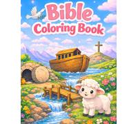 Bible Coloring Book for Kids: Fun and Easy Christian Coloring Pages: Bible Story Coloring Book for Kids