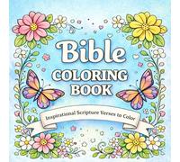 “Bible Coloring Book: Inspirational Scripture Verses to Color