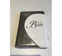 Bible compacte Segond 1910 - Duotone gris, tranche argentée, fermeture éclair