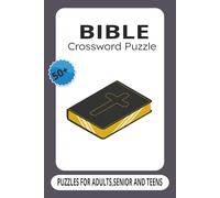 Bible Crossword: Bible themed crossword for relaxation and spiritual growth