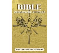 Bible Crossword Puzzle Book: Crossword Puzzles with Easy to Read Print about Bible, God, Christianity and More | 6x9 inches, 120 pages | 50+ Puzzles ... Gift for Vacations, Holiday and Free Time