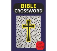 Bible Crossword Puzzle Book: Crossword with 25 plus puzzles