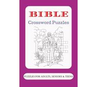 Bible Crossword Puzzles: Crossword Puzzles with Easy to Read Print about Bible, Bible words, Christians festival and More | 6x9 inches, 120 pages | 60 ... Vacation, Holidays, Free Times and Relaxation
