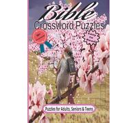 Bible Crossword Puzzles: Crossword Puzzles with Easy to Read Print about Bible Verses, Scriptures, and More | 6x9 inches, 120 pages | 50+ Puzzles - Gifts for Travel, Holidays, Relaxation and More.