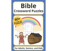 Bible Crossword Puzzles: Crossword Puzzles with Easy to Read Print about Biblical Characters, Biblical Events, Biblical Themes, and More | 6x9 inches, ... Gifts for Vacations, Holidays, and Relaxation