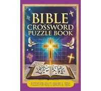 Bible Crossword Puzzles: Crossword Puzzles with Easy to Read Print about the Bible, Scriptures, Temples and Biblical figures and more. I 6x9 inches | ... Holidays, Relaxation and education.
