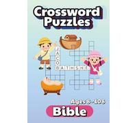 Bible Crossword Puzzles: Crossword Puzzles with Easy to Read Print about the Old Testament and New Testament and More | 6x9 inches, 120 pages | 50+ ... for vacations, holidays and relaxation