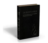 Bible d'étude Segond NEG Scofield, noire: Couverture souple, fibrocuir, tranche or, avec onglets