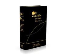 Bible d'étude Vie nouvelle, Segond 21, noire: Couverture souple, fibrocuir,tranches or, avec boitier