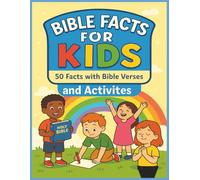 Bible Facts For Kids: 50 Facts With Bible Verses and Activities: Bible Facts for Children with Easy to Read Print about Bible Verses, Christianity, ... for Families, Holidays and Relaxation