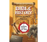 Bible History Word Search Puzzle Book: Word Searches with Easy-to-Read Print about Bible History, and more | 6x9 inches, 110 pages | 50+ puzzles…Gift for Vacations, Holidays and free time