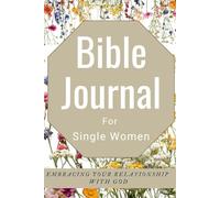 Bible Journal for Single Women Verse Mapping to Write, Prayer Request and Reflect on God's Word Journalising