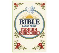 Bible Large Print Word Search Puzzle Book for Adults: Easy-to-Read Large Font Word Search Puzzles | Faith-Inspired Relaxing Activity Book