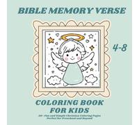 Bible Memory Verse Coloring Book for Kids: 50+ Fun Christian Coloring Pages That Help Children Learn and Remember Bible Verses
