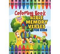 Bible Memory Verses for Kids: Kids Devotional Coloring Book Christian to Inspire, Kindness, Peace and Joy