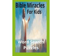 Bible Miracles for Kids: Word Search Puzzles