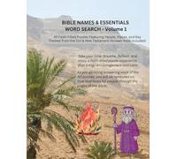 Bible Names & Essentials Word Search: 40 Faith-Filled Puzzles Featuring People, Places, and Key Themes from the Old & New Testament (Answer Keys Included) (Faith & Peace Word Search Series)