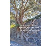 BIBLE: Notebook "But I am like an olive tree flourishing in the house of God; I trust in God's unfailing love for ever and ever. Psalm 52:8: MUST-HAVE NOTEBOOK WITH THE BIBLE VERSE