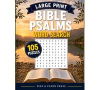 Bible Psalms Large Print Word Search: 105 Puzzles Inspired by the Book of Psalms