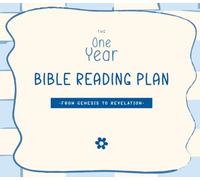 Bible Reading Plan in One Year: Daily Scripture Reading Journal | Read the Bible in 365 Days
