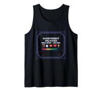 Bible Recap 365 Days Pixel Achievement Retro Faith Camiseta sin Mangas