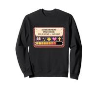 Bible Recap 365 Days Pixel Faith Level Up Gamer Sudadera