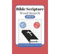 Bible Scripture Word Search Puzzle Book Genesis: Word Searches for Seniors, Adults, Teens and Kids with Easy to Read Print about Christian Faith, ... for Vacation, Holidays and Spare Time
