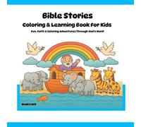 Bible Stories Coloring & Learning Book For Kids