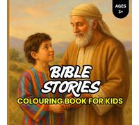 Bible Stories Colouring Book For Kids: 36 Activity Pages With Memory Verses - From Creation To Miracles