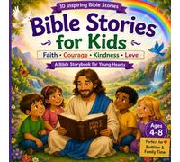 Bible Stories for Kids: 10 Inspiring Stories of Faith, Courage, and God's Love with Beautiful Illustrations for Ages 4-8 (Growing in Faith Collection)