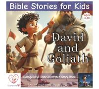 Bible stories for kids: David and Goliath | Pixar style illustrated bible story | Ages 3-10 | Additional contemporary gospel story | extended