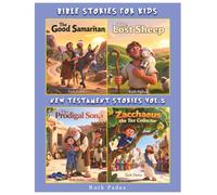 Bible Stories For Kids, New Testament Stories Vol.5, Christian Series, Stories, Children's Bible Stories, Biblical Stories, Sunday School Book: With ... Prodigal Son and Zacchaeus the Tax Collector