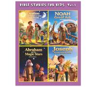 Bible Stories For Kids, Vol. 1. Christian Series, Stories, Children's Bible Stories, Biblical Stories, Sunday School Book: With the Stories on The ... like Noah, Abraham & Joseph of the Bible