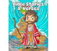 Bible Stories & Verses: Colorful Bible Stories and Verses for Kids to Learn and Enjoy