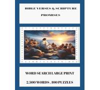 Bible Stories Word Search Large Print: 100 Christian Puzzles Featuring Old & New Testament Stories for Adults & Seniors: 2,500 Bible Words • 100 Large ... (Inspirational Bible Word Search Collection)