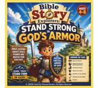 Bible Story Explorers: Stand Strong In God's Armor: An Ephesians 6 Christian Coloring Book for Kids Ages 4-8 About Faith, Truth, Peace, Salvation, God's Word & Prayer