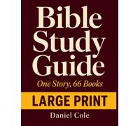 Bible Study Guide 66 Pages Large Print: A Complete Guide for All 66 Books of the Bible | Themes, Key People, Reflection Questions, and Journaling Space, Genesis to Revelation