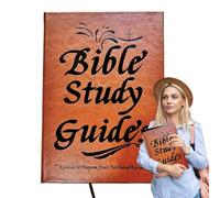 Bible Study Guide - Print Summary Book Devotional Journal Bible Guide | Daily Workbooks Summary Spiritual Growth Study Supplies Suitable For Men & Women