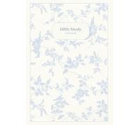 Bible Study Journal; 7x10 inch Notebook for Scripture, Reflection and Devotionals