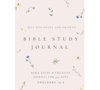 Bible Study Journal - A Guided Companion for Spiritual Growth | Bible Journal for Women | Prayer Journal for Reflection and Faith