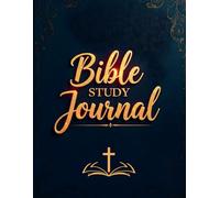 Bible Study Journal, Prayer Journal for Teens and women or men, reading log, bible verse study, sermon notes, notes pages