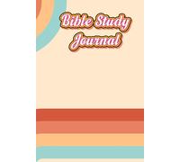Bible study journal with prompts: 6 x 9 inches lined prayer notebook for Women and Teen Girls