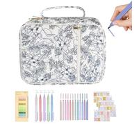 Bible Study Kit 11.81x3.15x9.06 pulgadas Cotton Case | Biblias Study Supplies With 12 Highlighters 5 Pens 200 Etiquetas 75 Biblia Tabs & Bookmarks - Studying Tools Set For Women Girls Adults Prayer