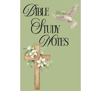 Bible Study Notebook: Colorful Notebook for Bible Studies