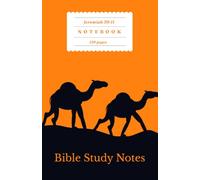 Bible Study Notebook: Jeremiah 29v11 study notebook, 120 college lined pages, with for I know the plans I have for you